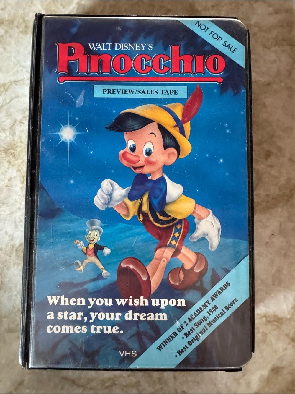 Walt Disney's Pinocchio VHS